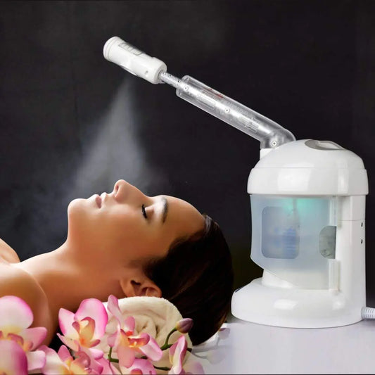 Kingsteam Facial Steamer - Ozone Steamer with Extendable Arm - Professional Nano Ionic Facial Steamer for Deep Cleaning - Portable for Personal Care Use at Home or Salon