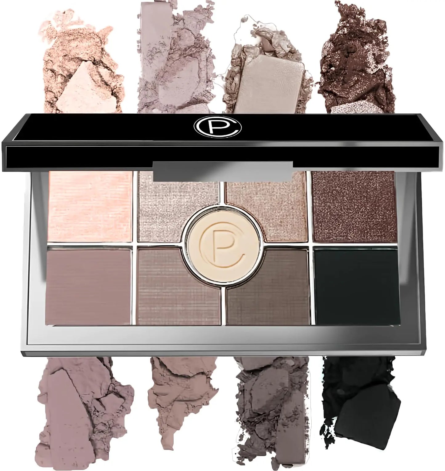 Pure Cosmetics Makeup Eyeshadow Palette Nude - Nouveau Collection Neutral Ultra-Pigmented Pressed Powders - Matte & Shimmer Colors Long-Lasting Blendable & Mineral Based- Talc-Free & Paraben-Free